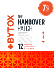 Load image into Gallery viewer, Bundle of 4 x 7s Pack Bytox Hangover Patches
