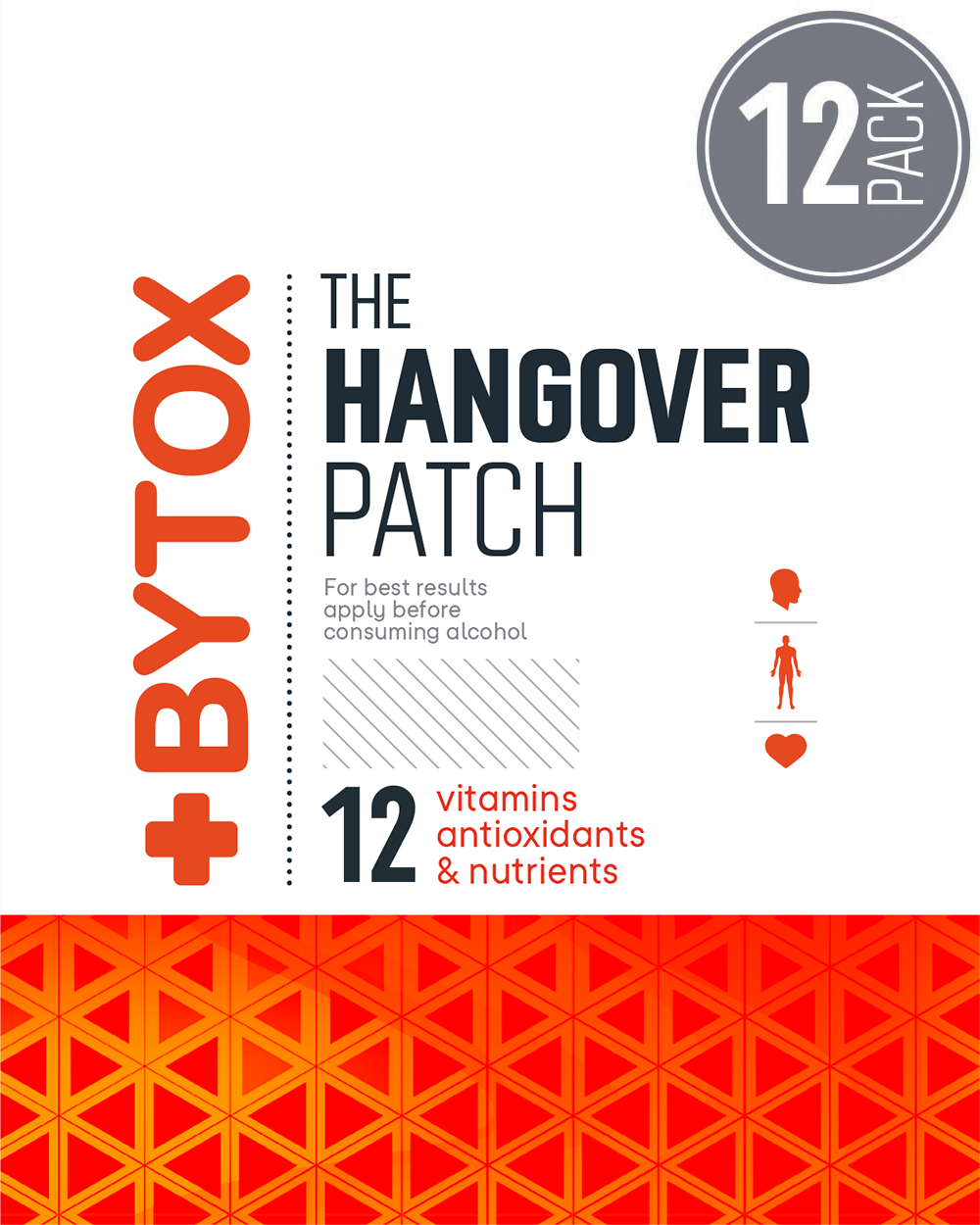 12 Pack Bytox Hangover Patches