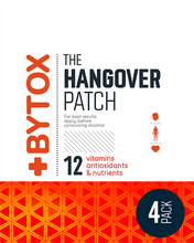 Load image into Gallery viewer, 4 Pack Bytox Hangover Patches
